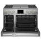 Monogram 48" Dual-Fuel Professional Range with 4 Burners, Grill and Griddle in Stainless Steel, , large