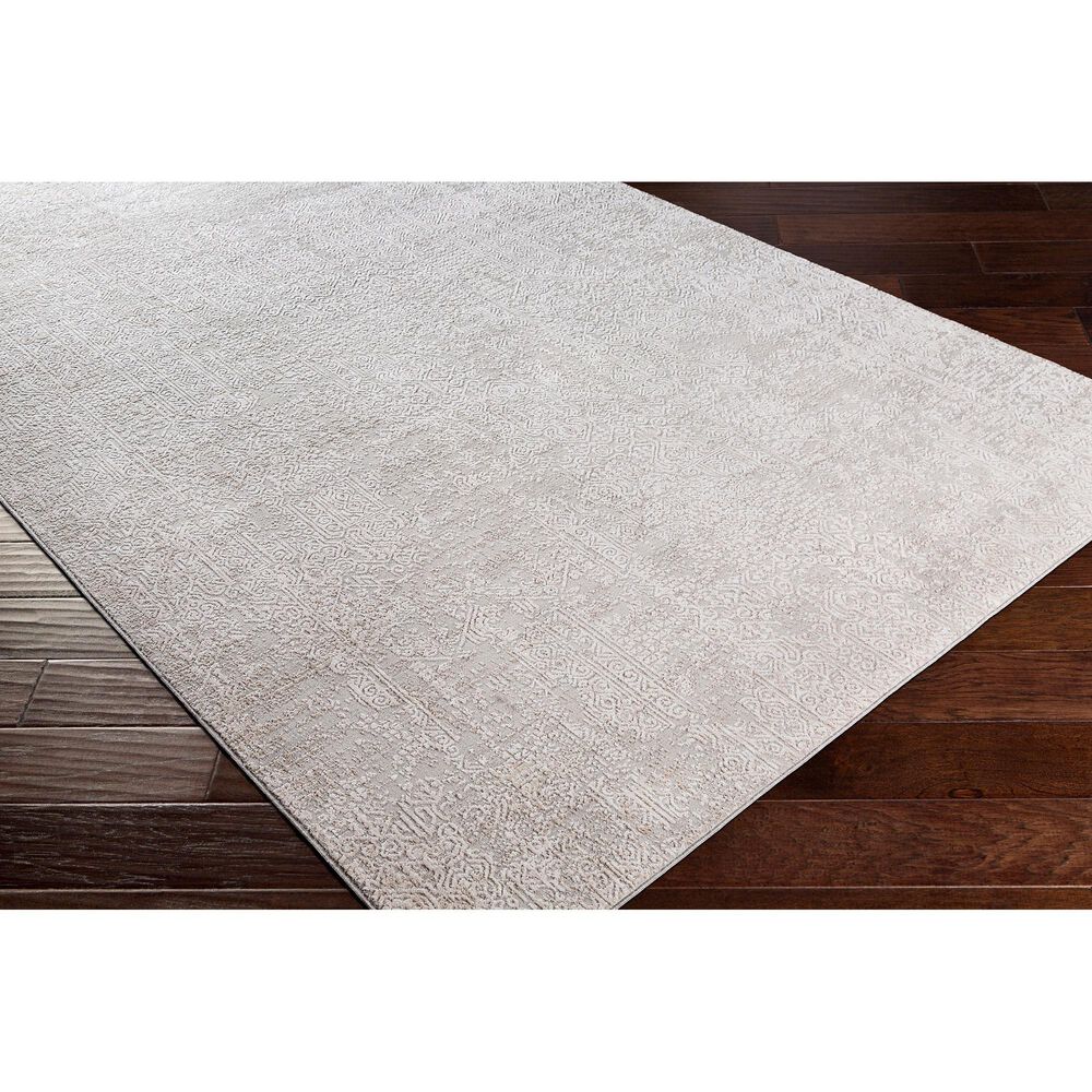 Surya Carmel 10&#39; x 14&#39; Gray, White, Taupe and Ivory Area Rug, , large