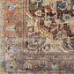 Surya Amelie AML-2343 6"7" x 9"2" Blue, Gray, Orange, Brown and Beige Area Rug, , large