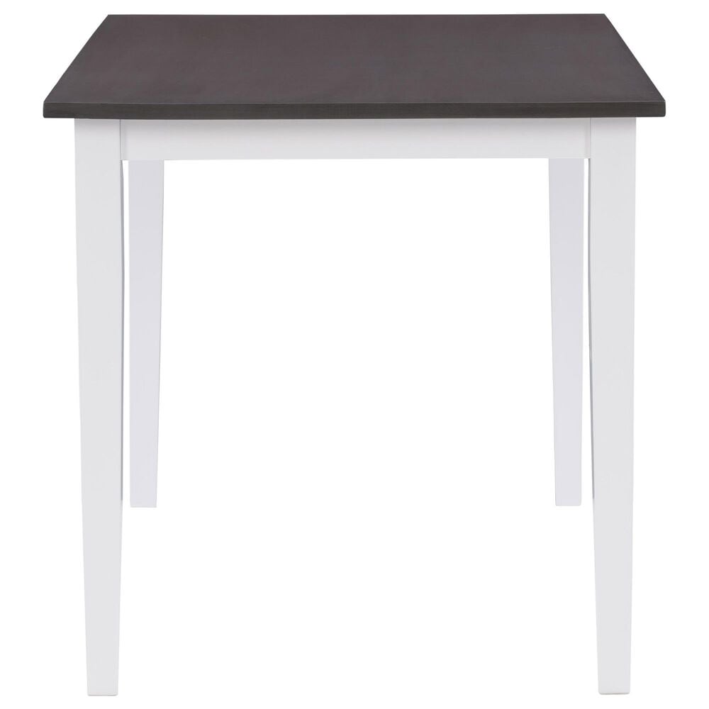 CorLiving Michigan Dining Table in White/Grey, , large