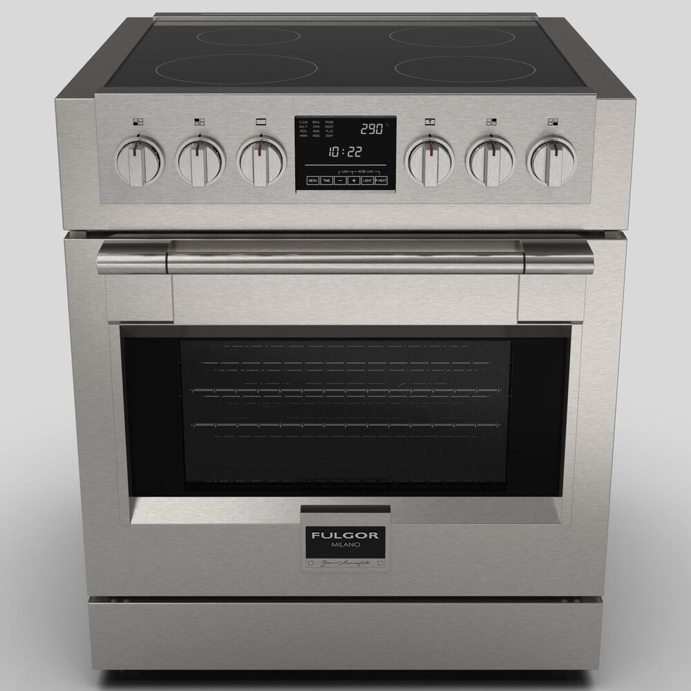 Fulgor Milano Sofia 4.1 Cu. Ft. 30" Professional Induction Electric Range in Stainless Steel, , large