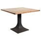 Nest Home Collections Jack Counter Height Table in Antique Iron and Antique Natural - Table Only, , large