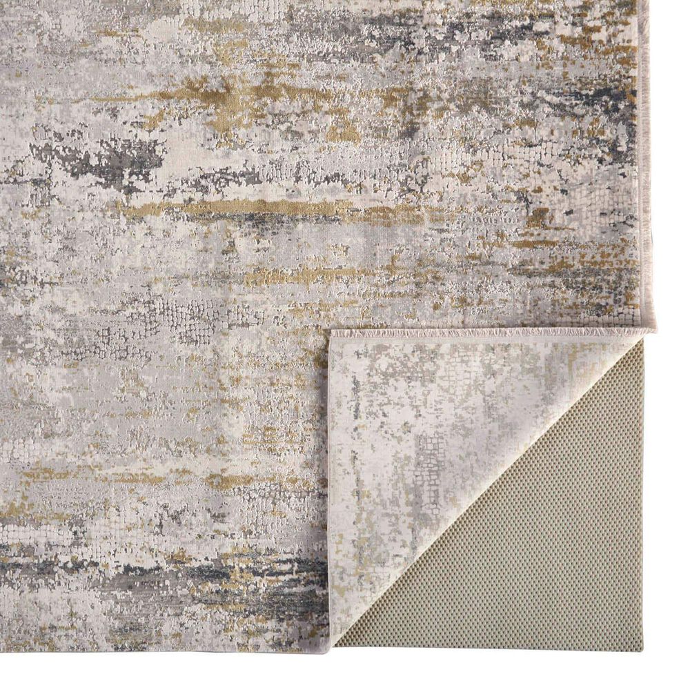 Feizy Rugs Cadiz 7&#39;9&quot; x 11&#39; Ivory and Gray Area Rug, , large