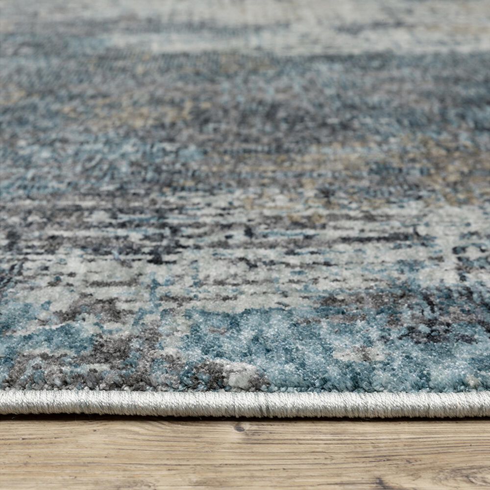 Oriental Weavers Hayden 7&#39;10&quot; x 10&#39;10&quot; Blue and Grey Area Rug, , large