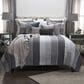Rizzy Home Olivia Grace 106" x 92" Quilt in Gray, , large