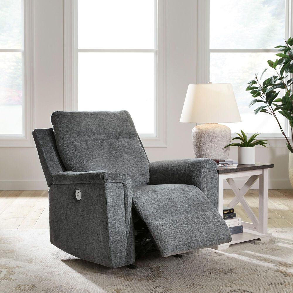 Signature Design by Ashley Barnsana Power Recliner in Gravel, , large