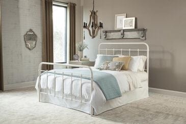 Seven Stars Twin Metal Bed, , large