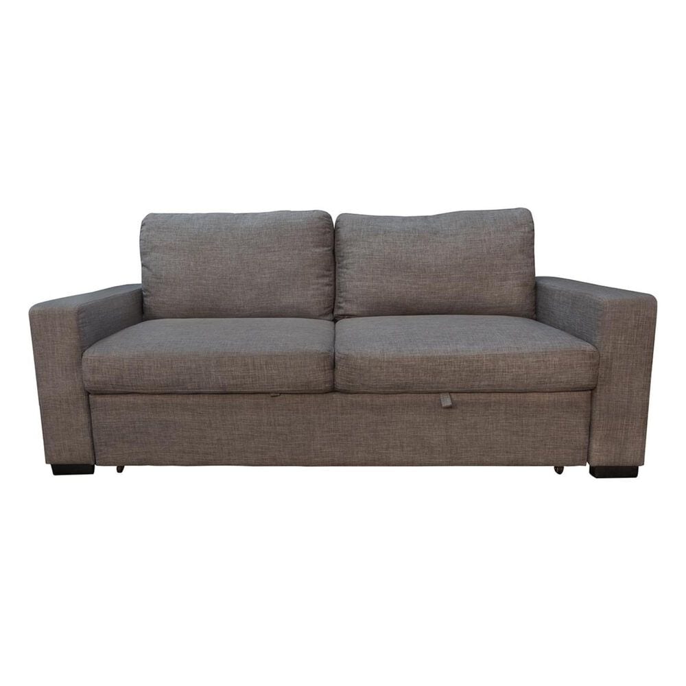 Primo Vincenzo Media Convertible Sofa Sleeper in Knit Gray, , large