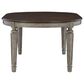 Signature Design by Ashley Lodenbay Dining Table in Antiqued Gray and Walnut Brown - Table Only, , large