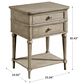 Vantage Morrissey Kirke Leg Nightstand in Silver, , large