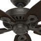 Hunter Builder Elite 52" Outdoor Ceiling Fan in New Bronze, , large