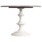 Hooker Furniture Melange Brynlee 42" Table in Walnut and White - Table Only, , large