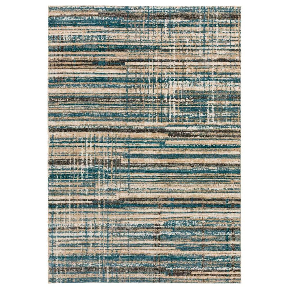 Dalyn Rug Company Karma KM8 9"4" x 13"2" Blue Area Rug, , large