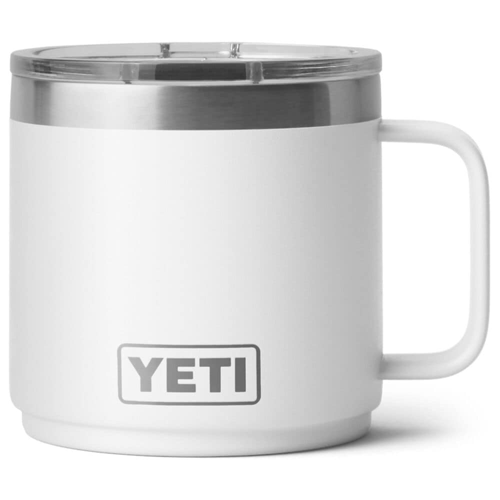 Yeti Coolers, Llc Rambler 14 Oz Stackable Mug with Magslider Lid in White, , large