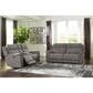 Signature Design by Ashley Next-Gen DuraPella Power Reclining Sofa with Power Headrest in Slate, , large