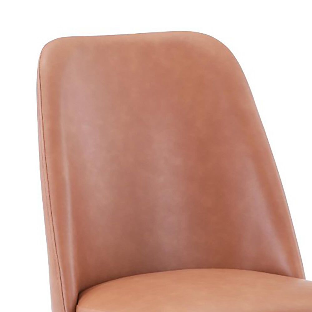 Waltham Maddox Side Chair with Light Brown Cushion, , large