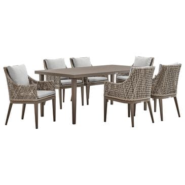 Blue River Silvana 7-Piece Patio Dining Set in Gray, , large