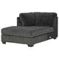 Signature Design by Ashley Biddeford 2-Piece Sectional with Chaise in Shadow, , large