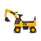 Best Ride On Cars Cat Excavator Push Car Foot-To-Floor in Yellow, , large