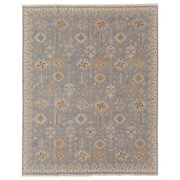 Feizy Rugs Corbitt 7"9" x 9"9" Aqua and Beige Area Rug, , large