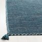 Safavieh Montauk 2"3" x 9" Blue and Black Runner, , large