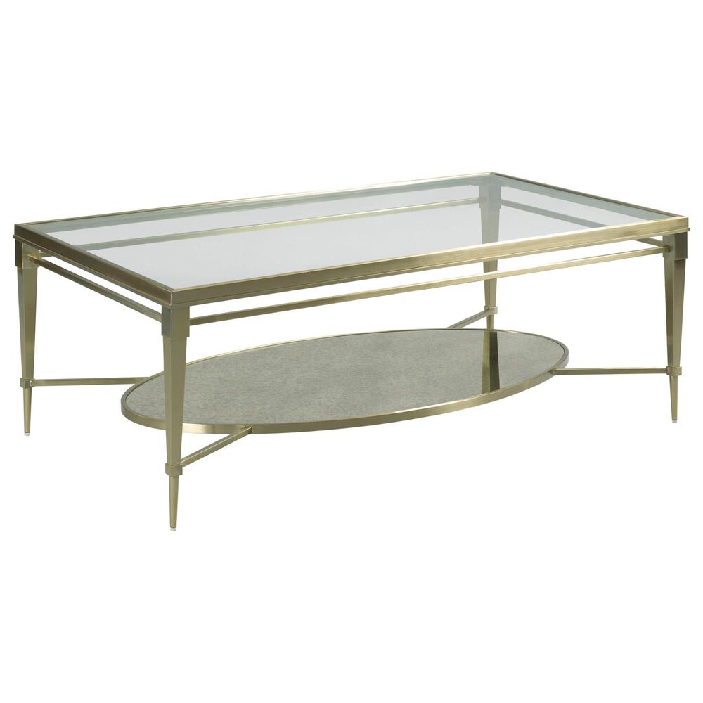 American Drew Galerie Rectangular Coffee Table in Champagne, , large