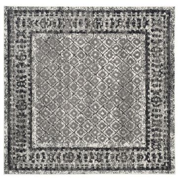 Safavieh Adirondack ADR110B-4SQ 4" x 4"  Ivory/Silver Square Rug, , large