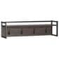 RiverRidge Home Afton 4-Hook Wall Shelf in Dark Weathered Woodgrain, , large