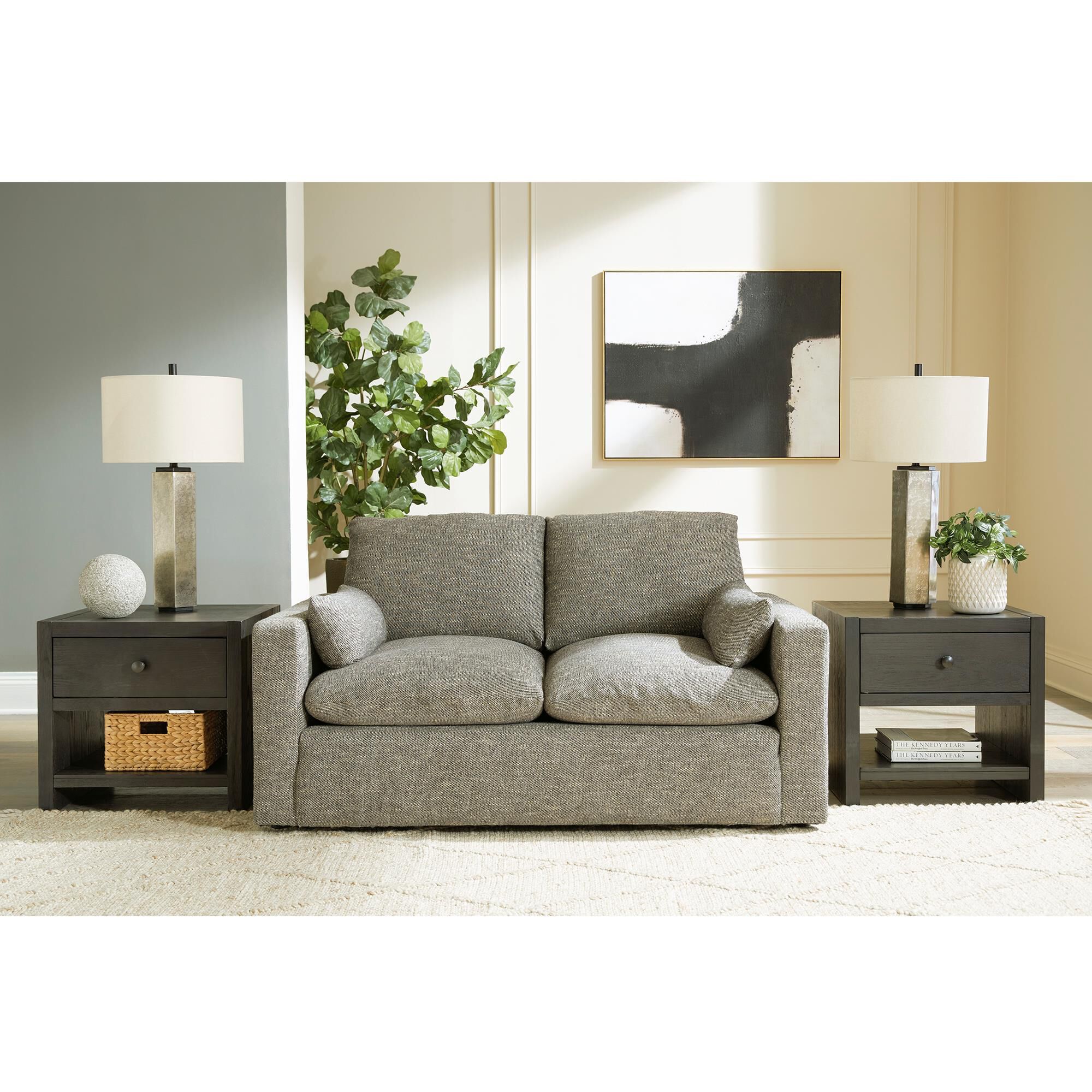 termoli granite sofa and loveseat