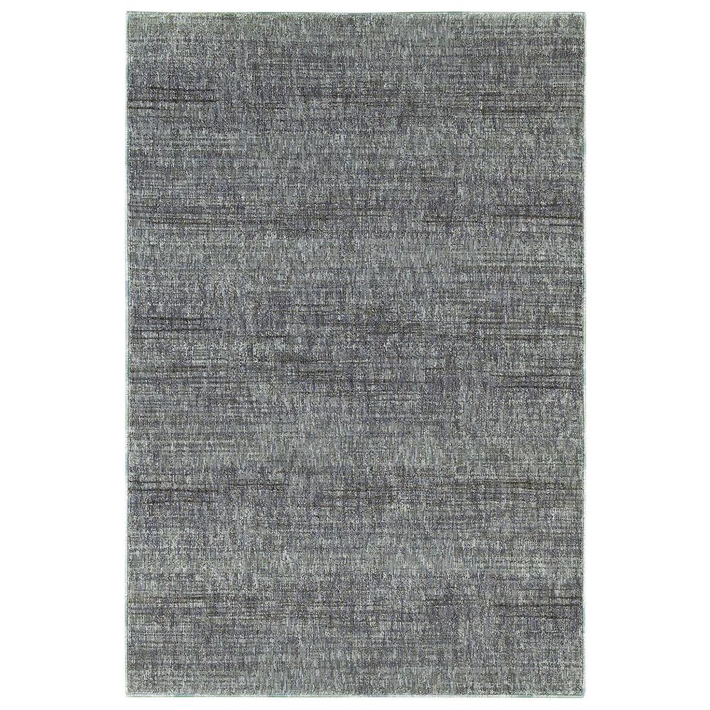 Oriental Weavers Atlas 8033J 2"3" x 8" Blue Runner, , large