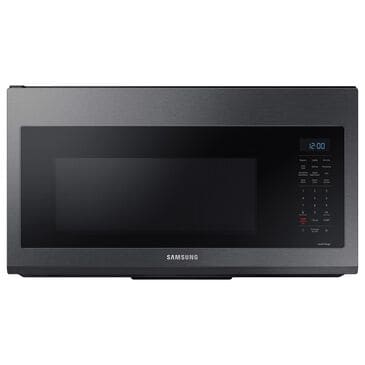 Samsung 1.7 Cu. Ft. Over-the-Range Microwave with Convection in Black Stainless Steel, , large