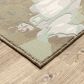 Oriental Weavers Capistrano Abstract 539C1 5"3" x 7"6" Ivory and Green Area Rug, , large