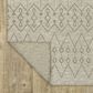 Oriental Weavers Tortuga TR04A 6"7" x 9"2" Beige and Black Area Rug, , large