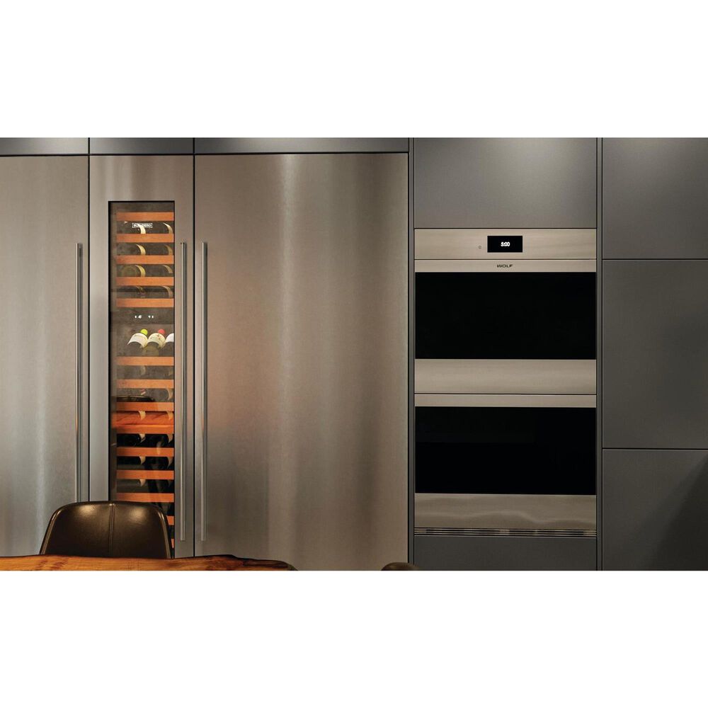 Wolf 30&quot; M Series Contemporary Built-In Double Electric Wall Oven with Convection in Stainless Steel, , large