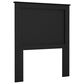 Lemoore Essential Twin Panel Headboard in Soiid Black, , large