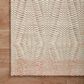 Loloi Kenzie 5" x 7"6" Ivory and Blush Area Rug, , large