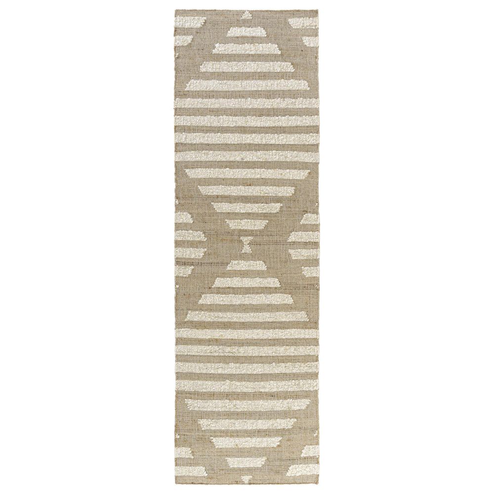 L&R Resources Geoblend Southwestern 2"6" x 8" Natural and Ivory Runner, , large