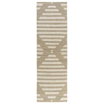 L&R Resources Geoblend Southwestern 2"6" x 8" Natural and Ivory Runner, , large