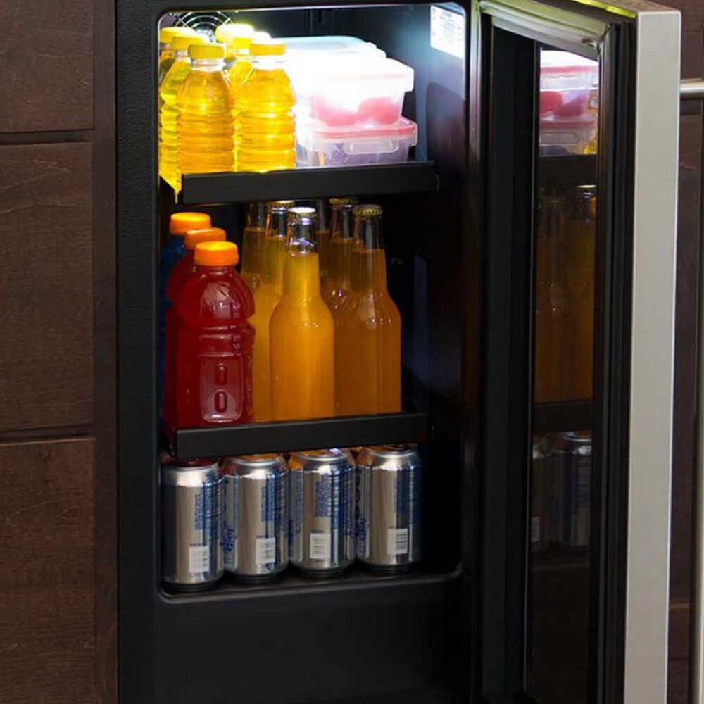 Marvel 2.7 Cu. Ft. Built-In Beverage Center with Frame Glass in Stainless Steel, , large
