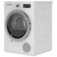 Bosch 800 Series 24" Condenser Tumble Dryer in White, , large