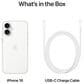 Apple iPhone 16 6.1" 128GB in White (Pre-Order), , large