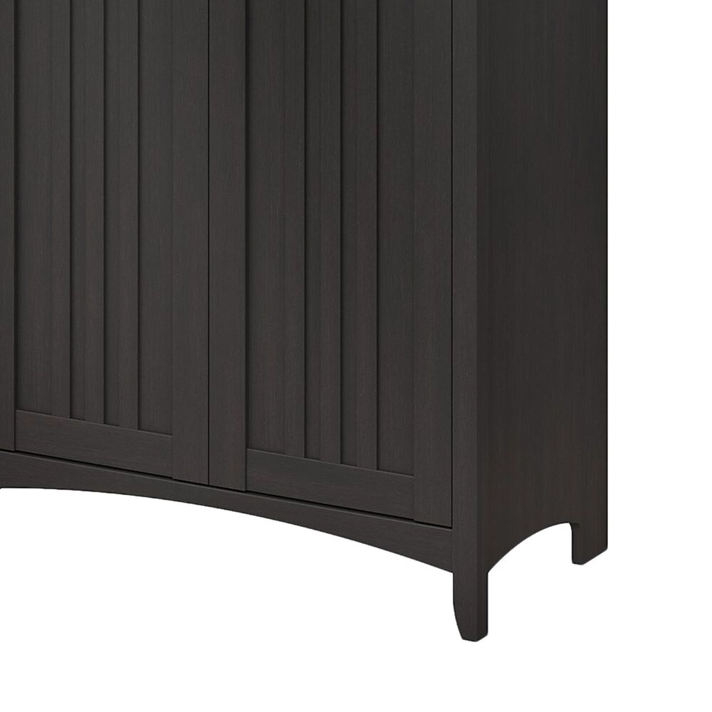 Bush Salinas Tall Storage Cabinet in Vintage Black, , large