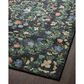 Rifle Paper Co. Palais 3"9" x 5"9" Black Area Rug, , large