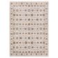 Oriental Weavers Maharaja Qatar 71W 7"10" x 10"10" Ivory and Gold Area Rug, , large