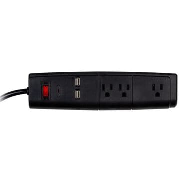 MetraAV Helios 3 Outlet and 2 USB Surge Protector, , large