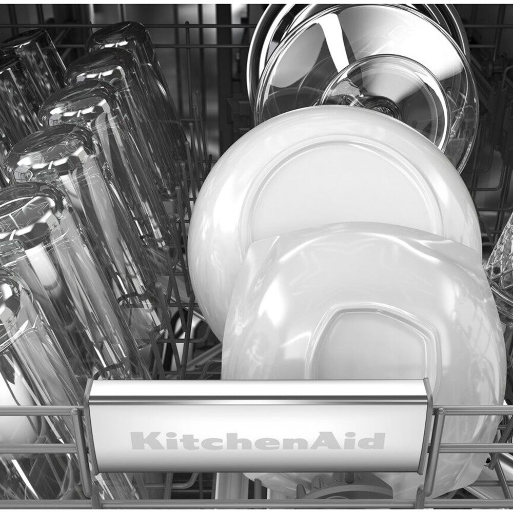 KitchenAid 24&quot; Built-In Pocket Handle Dishwasher with FreeFlex 3rd Rack and LED Interior Light in PrintShield Stainless Steel, , large