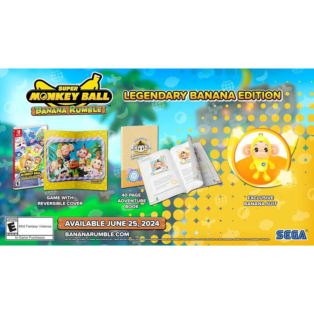 Surge Super Monkey Ball Banana Rumble Launch for Nintendo Switch, , large