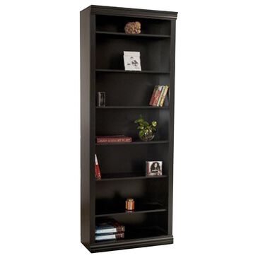 37B Pietro Tall Cabinet in Black Brushed and Natural