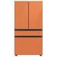 Samsung Bespoke 4-Door French Door Refrigerator Top Panel in Clementine Glass, , large