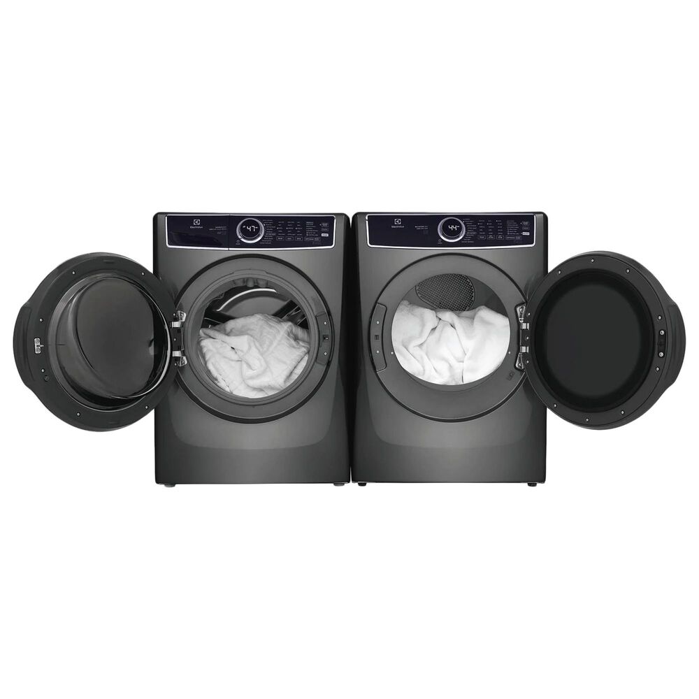 Electrolux 4.5 Cu. Ft. Front Load Washer and 8.0 Cu. Ft. Electric Dryer Laundry Pair in Titanium, , large
